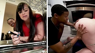 NICHE PARADE - Licking My BBW Step Mom Marcy Diamond's Fat Big Ass&excl;